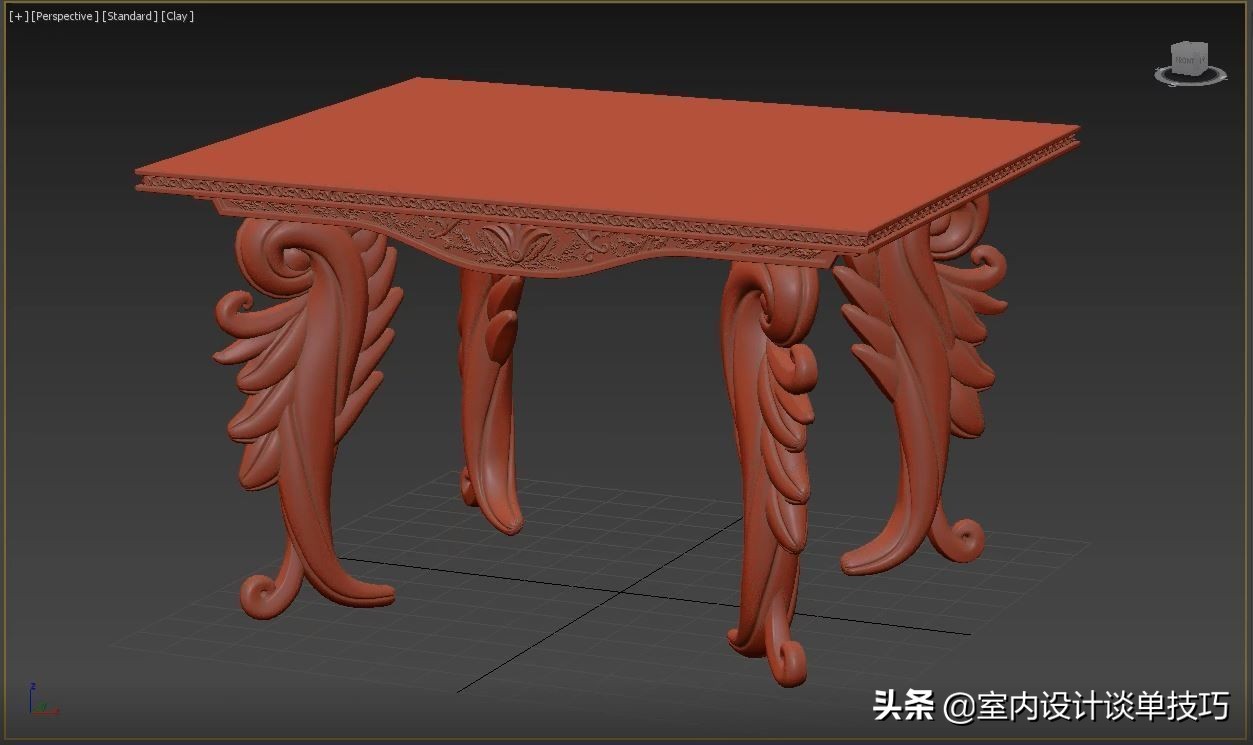 國(guó)外效果圖大神繪制3dmax雕花模型，10秒鐘搞定，你敢信？