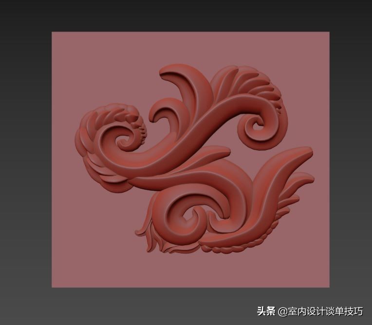 國(guó)外效果圖大神繪制3dmax雕花模型，10秒鐘搞定，你敢信？