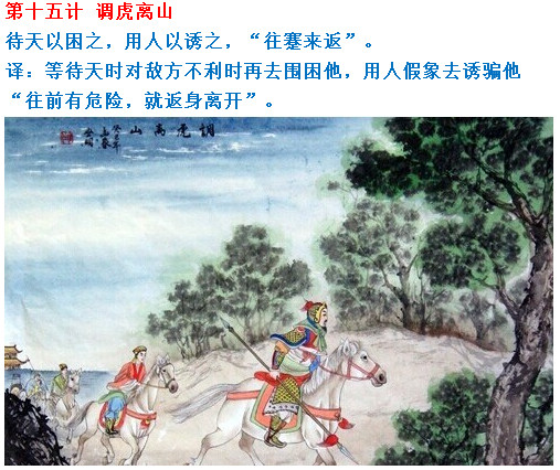 「三十六計，走為上計」中的36計到底是哪36計？