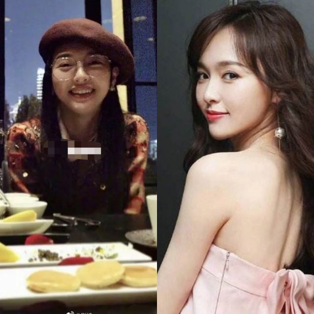 10位素顏女星前后對比，哪位才是你素顏女神。
