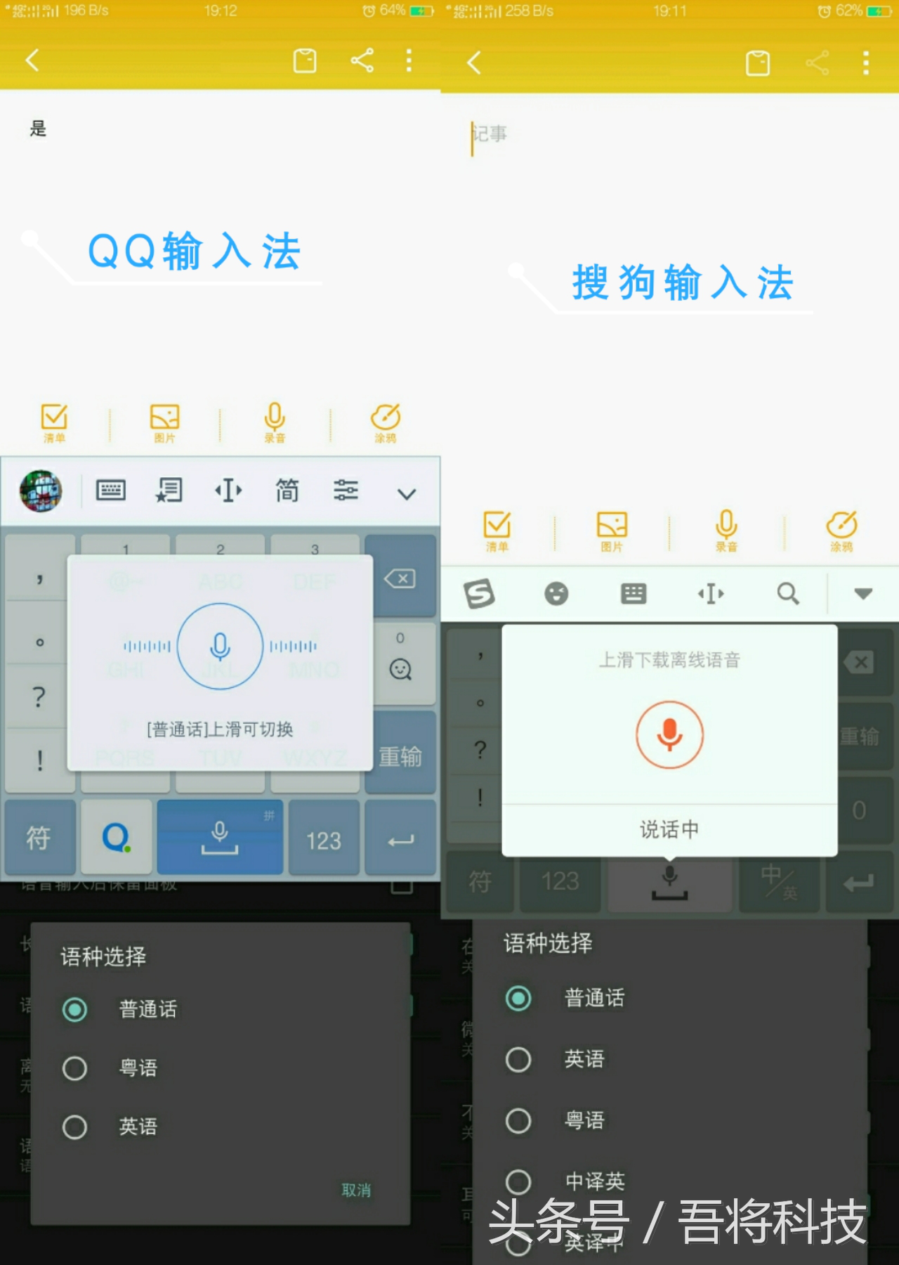 QQ輸入法與搜狗輸入法對比之評測