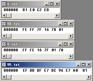 「原」unicode和utf-8有何區(qū)別？ANSI和ASCII有何關聯(lián)？