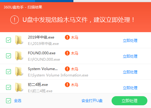 U盤中毒，文件及文件夾都打不開的解決方法
