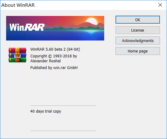 WinRAR 5.60 Beta 2發(fā)布:支持超大工具欄按鈕