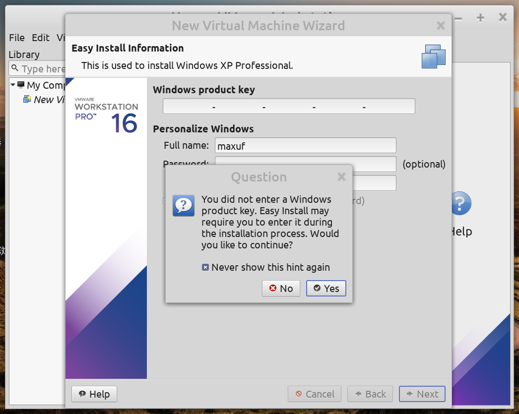 VMware Workstation Linux的安裝與缷載