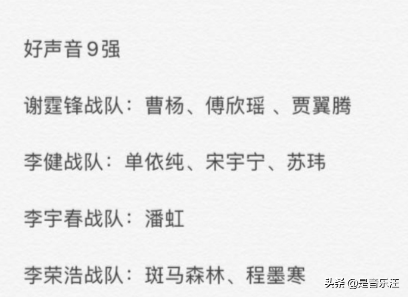 《中國(guó)好聲音》七強(qiáng)曝光：?jiǎn)我兰兿電Z冠并不容易，剩下都是硬茬子