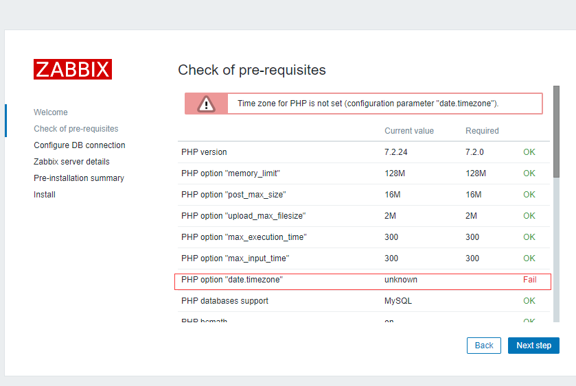 安裝Zabbix5.0服務(wù)并監(jiān)控服務(wù)器