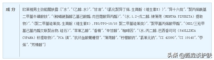 歐萊雅爆款“男士醒膚露”最新版升級(jí)了啥