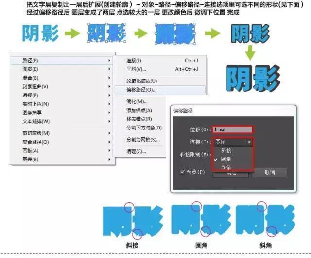 用AI制做陰影投影