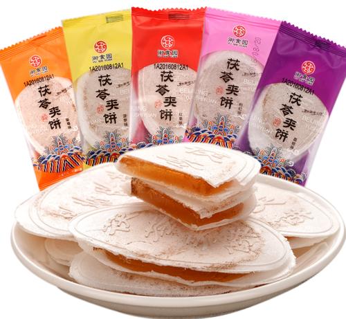 北京名吃茯苓夾餅，茯苓不僅能做中藥，還能夠做美味小吃