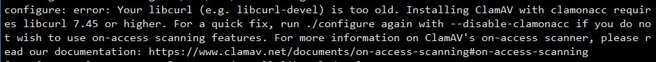 CentOS7部署ClamAV