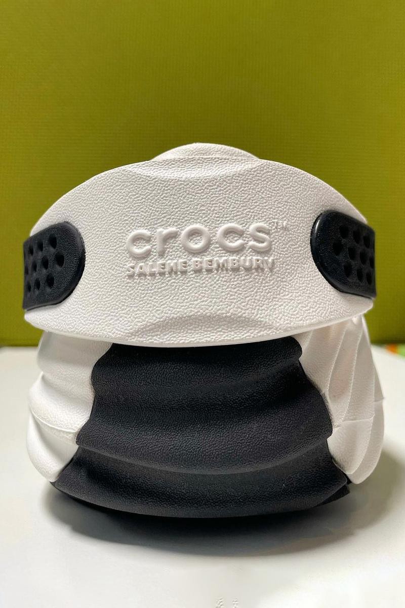 生物感滿滿的前衛(wèi)造型！Crocs 聯(lián)名鞋款實物曝光