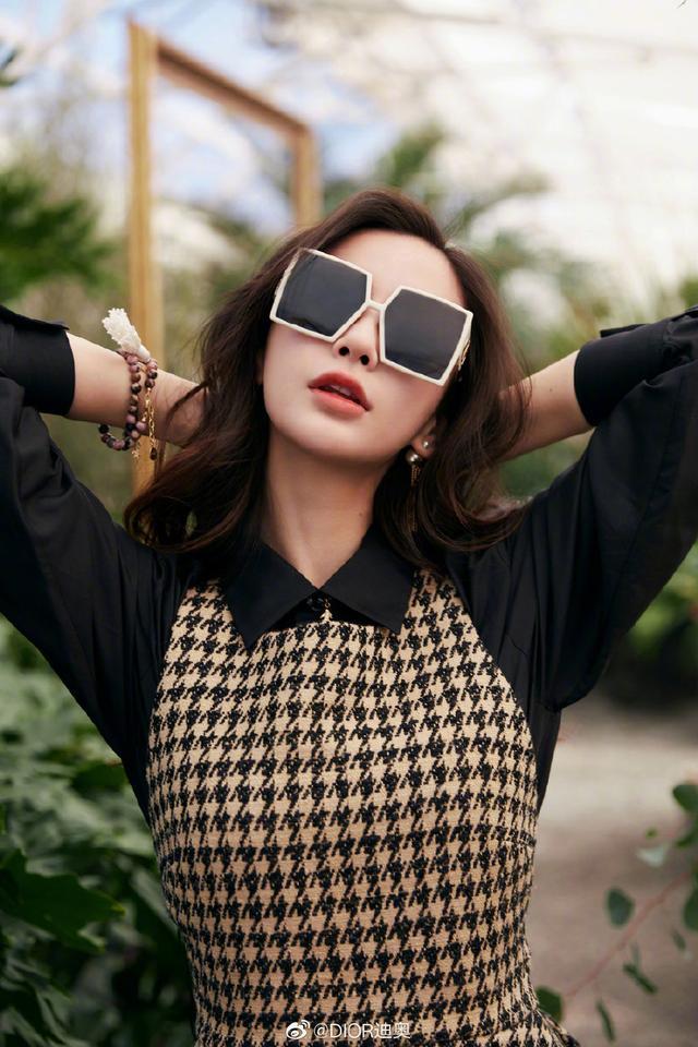 個性知足！Angelababy、袁冰妍大愛DIOR迪奧30MONTAIGNE太陽鏡