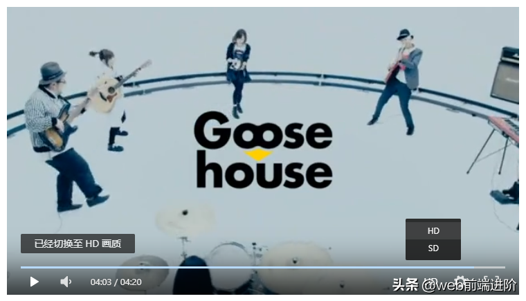 高質(zhì)量 HTML5 開源視頻播放器DPlayer