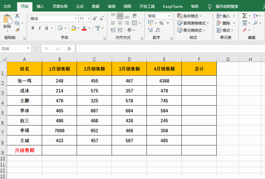 Excel常用4種求和方式，1小時工作幫你20分鐘搞定，趕緊來學(xué)習(xí)