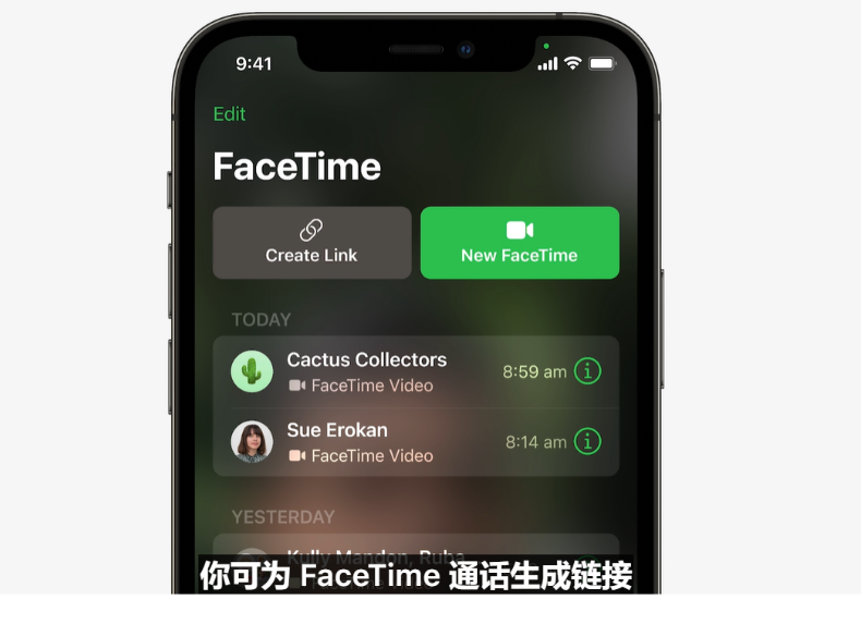 蘋果 iOS15 新版 FaceTime:空間音頻/語音增強/實時共享音視頻