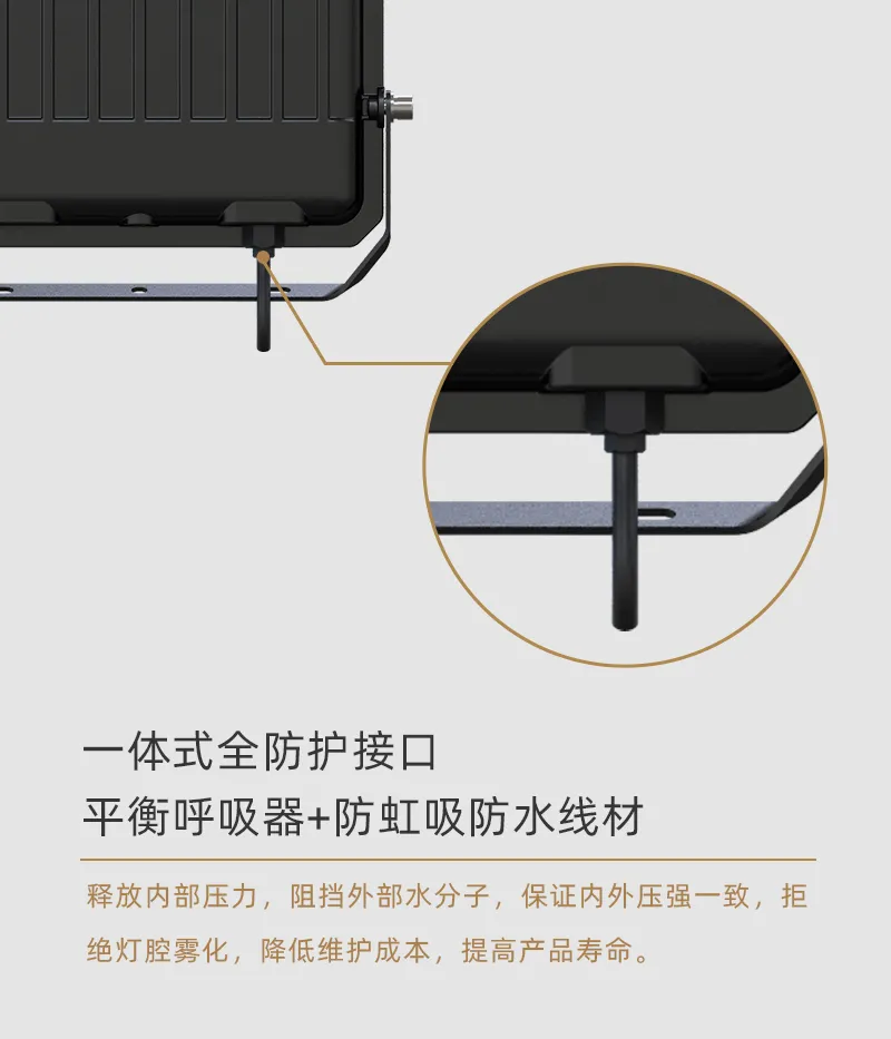 佛山照明·FG128系列投光燈，纖薄身材投出磅礴光明