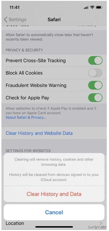如何清除iPhone和iPad上的緩存