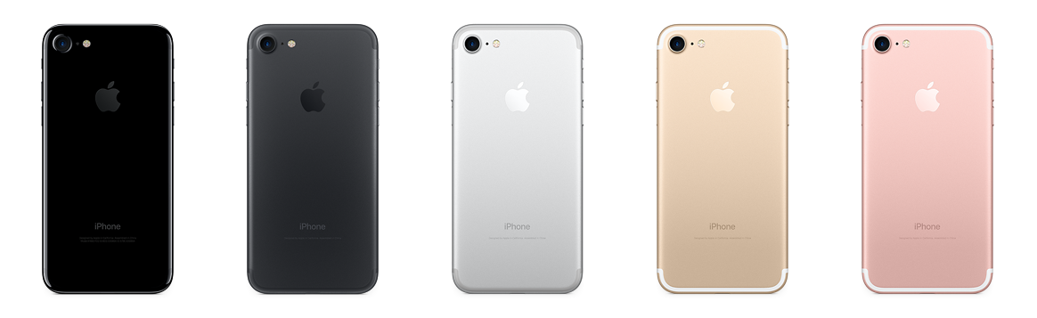 賞心悅目回頭率高，iPhone 7五大顏色選購最全攻略