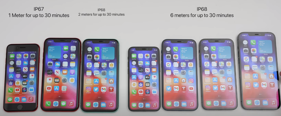 7款iPhone對(duì)比，網(wǎng)友：終于知道選哪款了