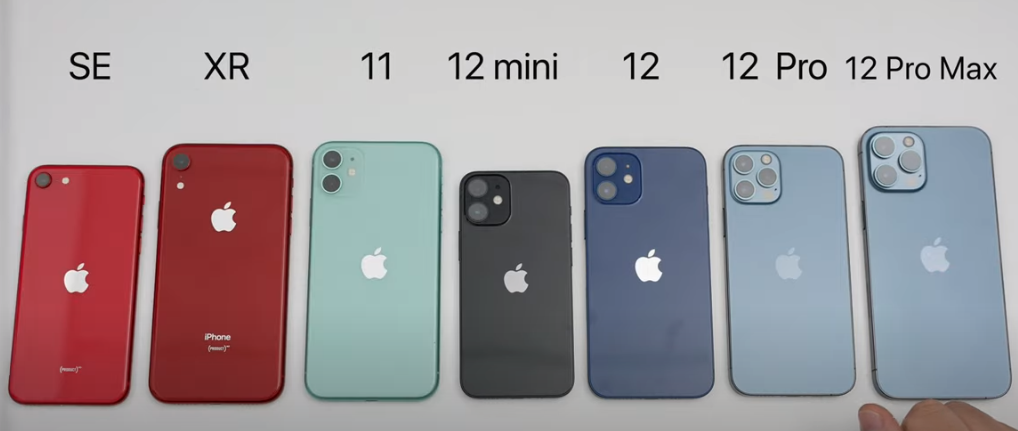 7款iPhone對(duì)比，網(wǎng)友：終于知道選哪款了
