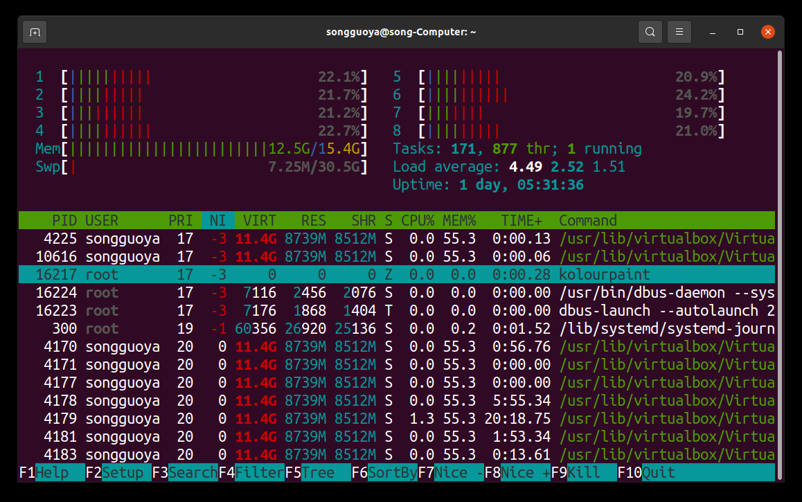 Linuxt每日命令005-進(jìn)程原理、查看、管理