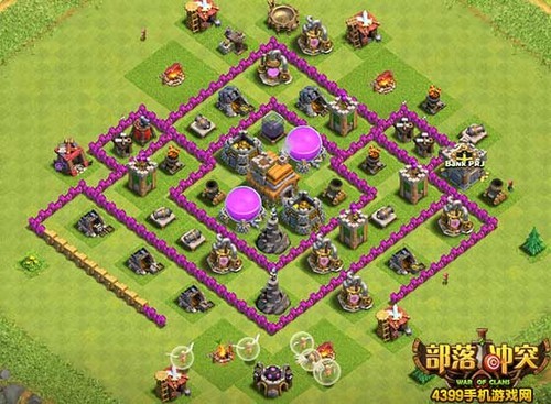 部落沖突7本最佳布陣2017 COC2017最新七本神陣推薦