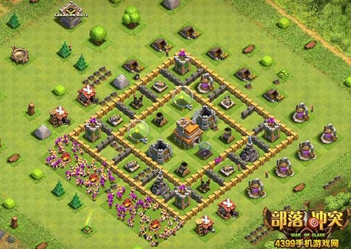 部落沖突7本最佳布陣2017 COC2017最新七本神陣推薦