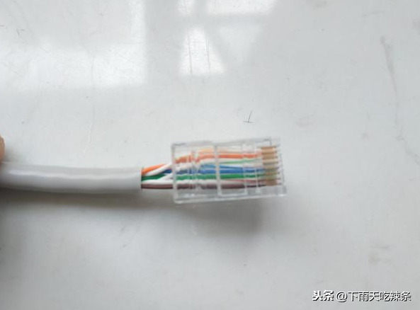 網線水晶頭接法圖文教程超簡單
