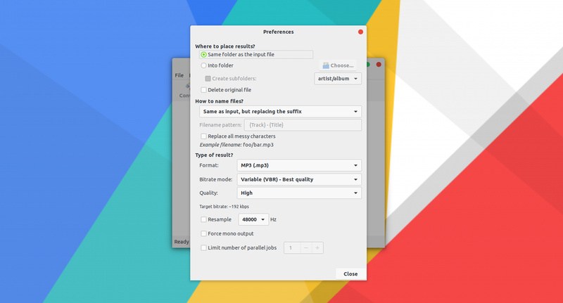 在 Linux 中使用 SoundConverter 輕松轉換音頻文件格式