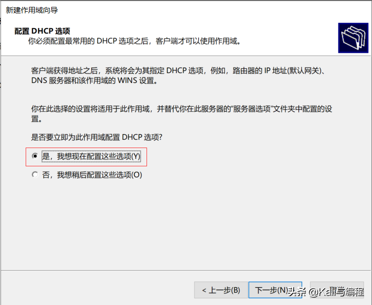 Kali與編程:Winserver 2019搭建dhcp服務(wù)器