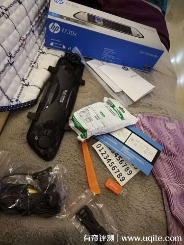 hp惠普行車記錄儀怎么樣是貼牌的嗎，惠普f730x使用評測