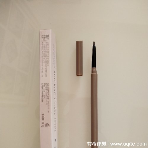 稚優(yōu)泉眉筆怎么樣暈染容易掉嗎，真實使用體驗(防水防水不脫妝色)